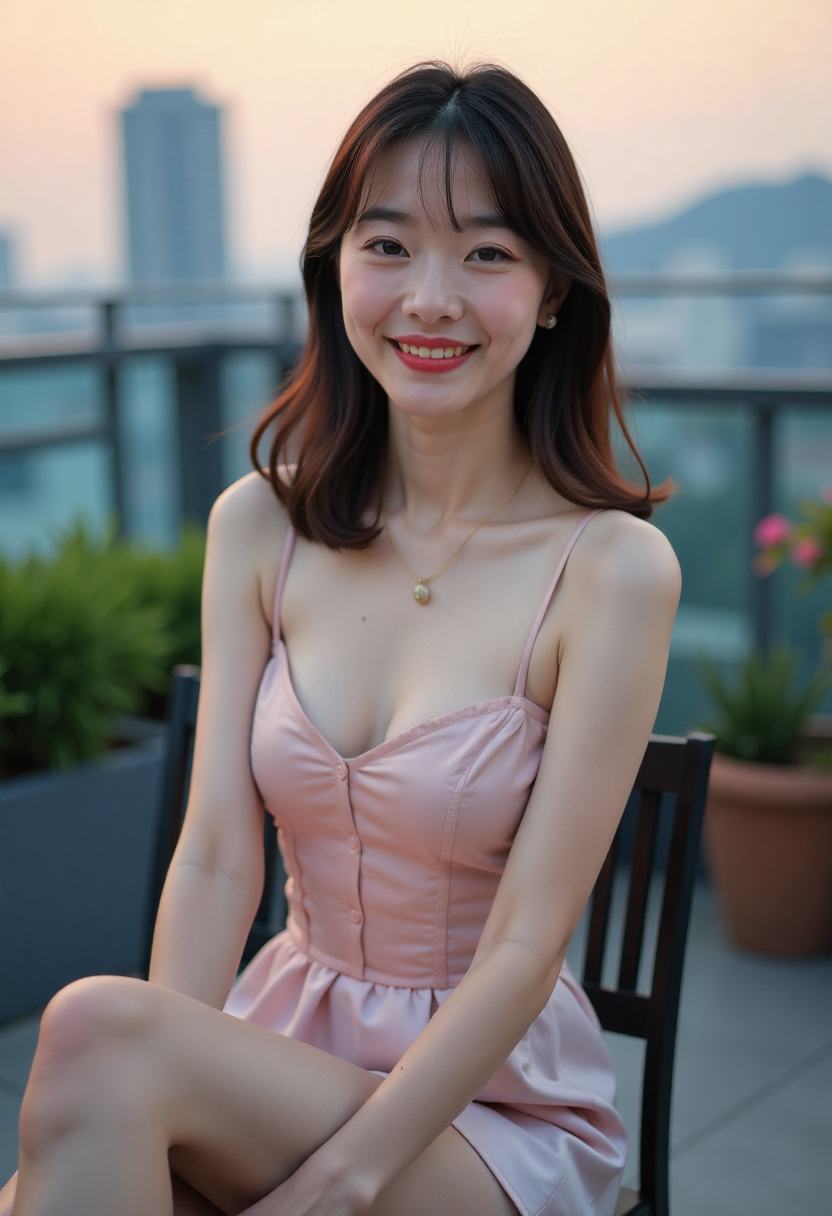 夏日电车海报
